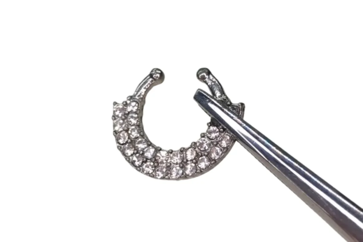 Simulador Septum Crystal Luxury — Oasis Piercing